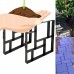 DIY Walkway Maker Mold Stepping Stone Paving Mold Personalized for Garden Yard Driveway Plastic Black (10grid,60X50X5cm)   